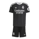 Completo calcio Portiere Real Madrid Bambino 2025-26 Nera