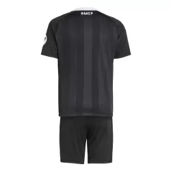 Completo calcio Portiere Real Madrid Bambino 2025-26 Nera