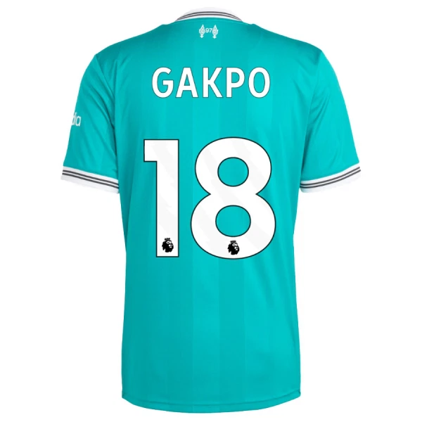 Completo calcio Liverpool Gakpo 18 Bambino 3rd 2025-26