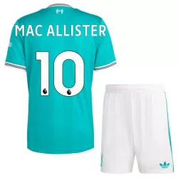 Completo calcio Liverpool Mac Allister 10 Bambino 3rd 2025-26 Completo calcio Liverpool Mac Allister 10 Bambino 3rd 2025-26