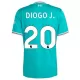 Maglia Liverpool Diogo J 20 Uomo 3rd 2025-26 Maglia Liverpool Diogo J 20 Uomo 3rd 2025-26