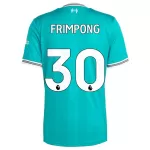 Maglia Liverpool Jeremie Frimpong 30 Uomo 3rd 2025-26