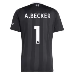 Maglia Portiere Liverpool A. Becker 1 Uomo 2025-26 Nera Maglia Portiere Liverpool A. Becker 1 Uomo 2025-26 Nera