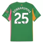 Maglia Portiere Manchester City Gianluigi Donnarumma 25 Uomo 2025-26 Verde