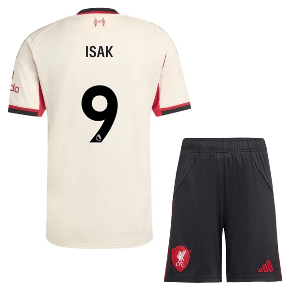 Completo calcio Liverpool ISAK 9 Bambino Secondo 2025-26