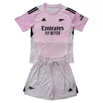Completo calcio Portiere Arsenal Bambino 2025-26 Rosa