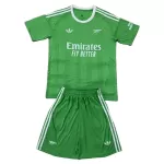Completo calcio Portiere Arsenal Bambino 2025-26 Verde