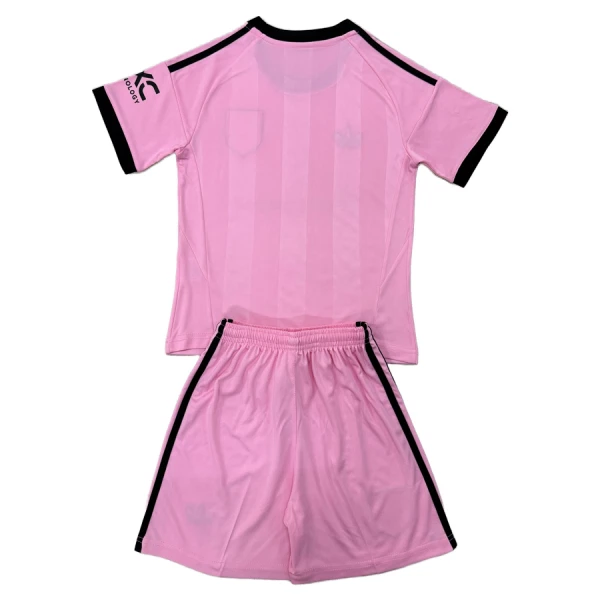 Completo calcio Portiere Manchester United Bambino 2025-26 Rosa