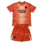 Completo calcio Portiere Paris Saint-Germain Bambino 2025-26 Arancia