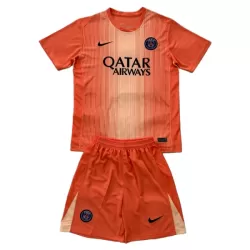Completo calcio Portiere Paris Saint-Germain Bambino 2025-26 Arancia