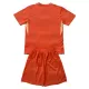 Completo calcio Portiere Paris Saint-Germain Bambino 2025-26 Arancia