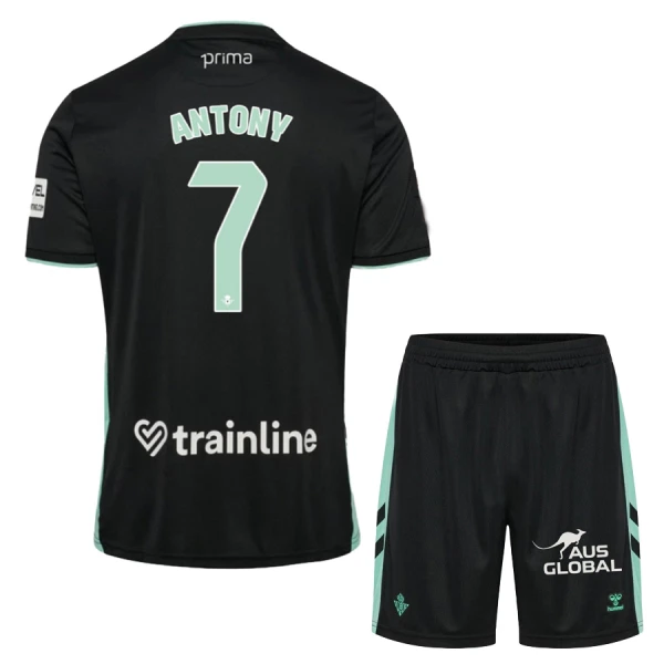 Completo calcio Real Betis Antony 7 Bambino 3rd 2025-26