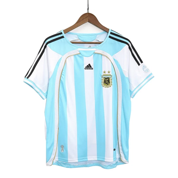 Maglia Argentina 2006 Uomo Primo Retro Maglia Argentina 2006 Uomo Primo Retro