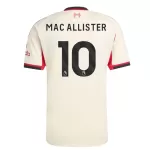Maglia Liverpool Mac Allister 10 Uomo Secondo 2025-26