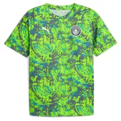 Maglia Manchester City Pre-Match Uomo 2025-26 Verde Maglia Manchester City Pre-Match Uomo 2025-26 Verde