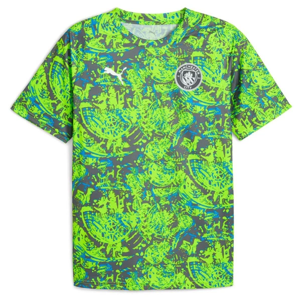 Maglia Manchester City Pre-Match Uomo 2025-26 Verde