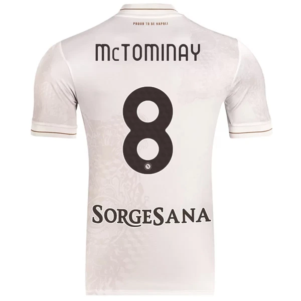 Maglia Napoli McTominay 8 Uomo Secondo 2025-26
