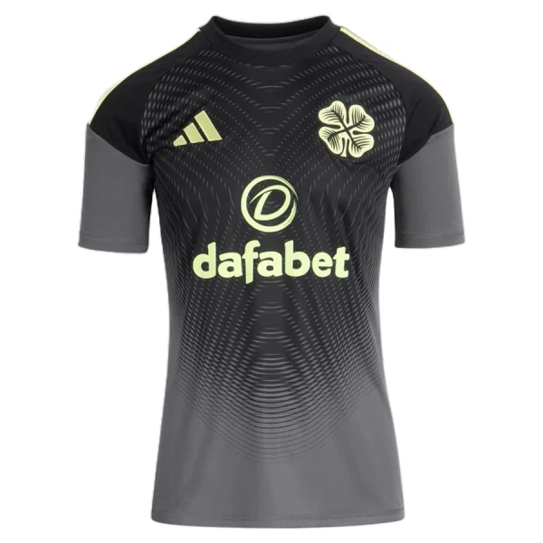 Maglia Portiere Celtic Glasgow Uomo 2025-26 Nera