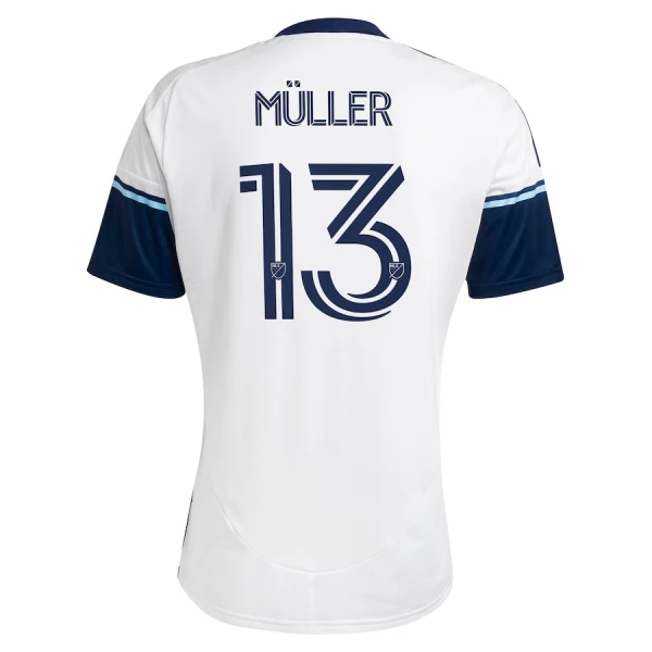 Maglia Vancouver Whitecaps FC Müller 13 Uomo Primo 2025-26