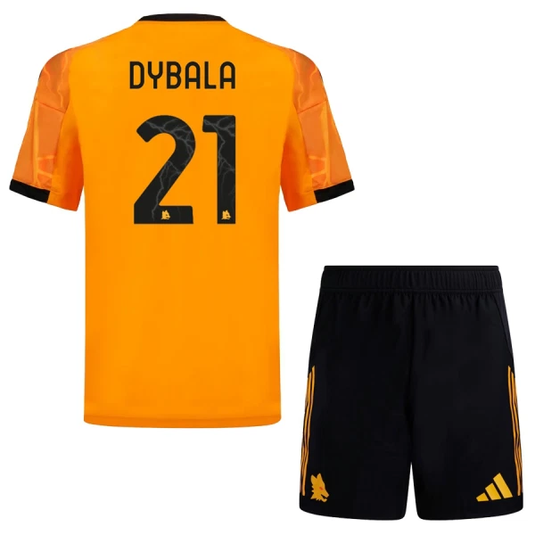 Completo calcio AS Roma Dybala 21 Bambino Secondo 2025-26