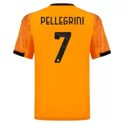 Maglia AS Roma Pellegrini 7 Uomo Secondo 2025-26 Maglia AS Roma Pellegrini 7 Uomo Secondo 2025-26