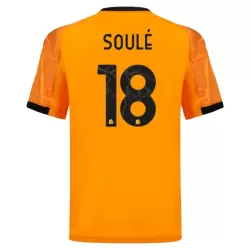 Maglia AS Roma Soule 18 Uomo Secondo 2025-26 Maglia AS Roma Soule 18 Uomo Secondo 2025-26