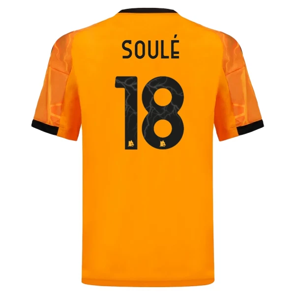 Maglia AS Roma Soule 18 Uomo Secondo 2025-26 Maglia AS Roma Soule 18 Uomo Secondo 2025-26