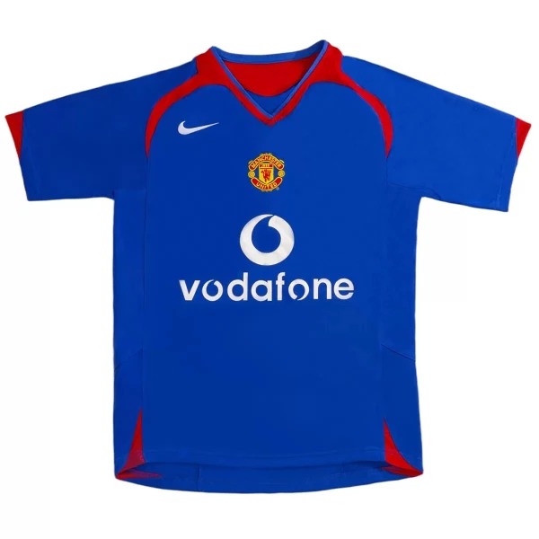 Maglia Manchester United 2005-06 Uomo Secondo Retro Maglia Manchester United 2005-06 Uomo Secondo Retro