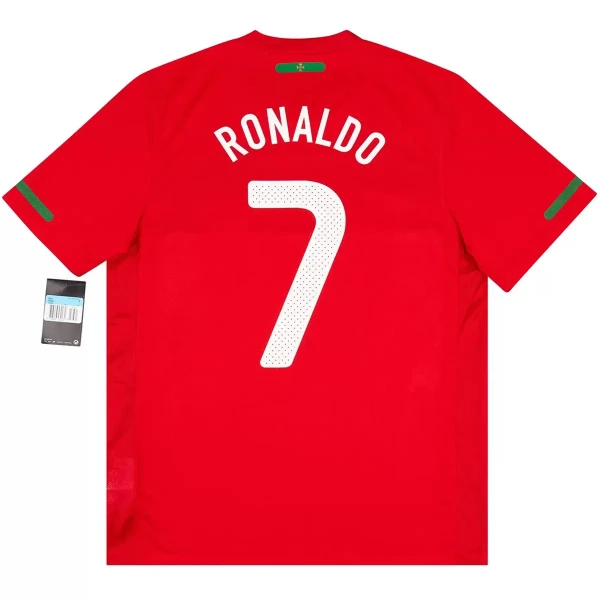 Maglia Portogallo Ronaldo 7 2010 Uomo Primo Retro Maglia Portogallo Ronaldo 7 2010 Uomo Primo Retro
