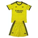 Completo calcio Portiere Arsenal Bambino 2025-26 Gialla