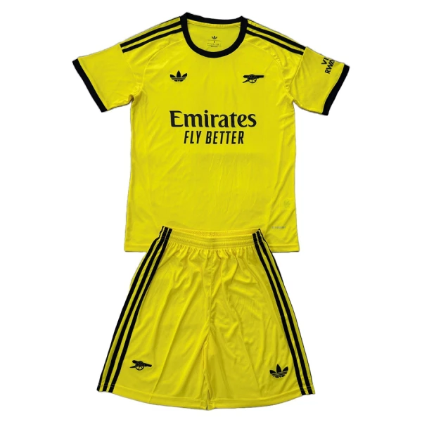 Completo calcio Portiere Arsenal Bambino 2025-26 Gialla Completo calcio Portiere Arsenal Bambino 2025-26 Gialla