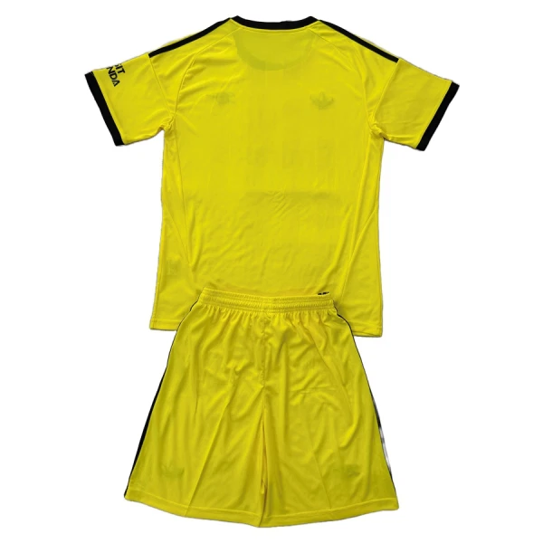 Completo calcio Portiere Arsenal Bambino 2025-26 Gialla