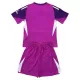 Completo calcio Portiere Arsenal Bambino 2025-26 Viola