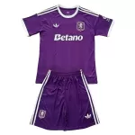 Completo calcio Portiere Aston Villa Bambino 2025-26 Viola