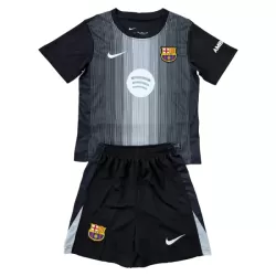 Completo calcio Portiere Barcellona Bambino 2025-26 Nera Completo calcio Portiere Barcellona Bambino 2025-26 Nera