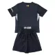 Completo calcio Portiere Barcellona Bambino 2025-26 Nera