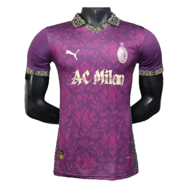 Maglia AC Milan Uomo 2025-26 Viola - Speciale Maglia AC Milan Uomo 2025-26 Viola - Speciale