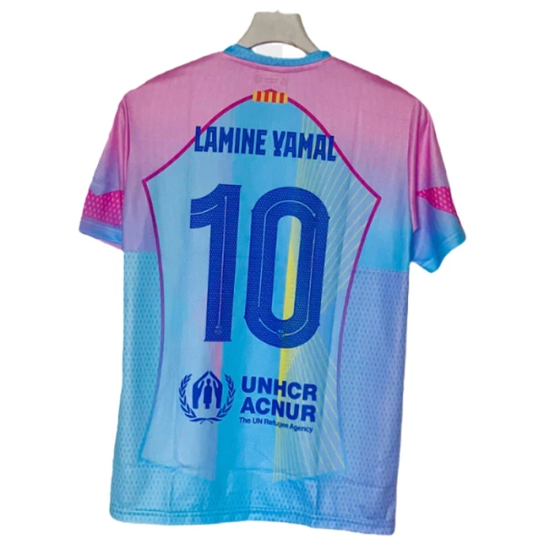 Maglia Barcellona Lamine Yamal 10 Uomo 2025-26 Blu - Speciale Maglia Barcellona Lamine Yamal 10 Uomo 2025-26 Blu - Speciale