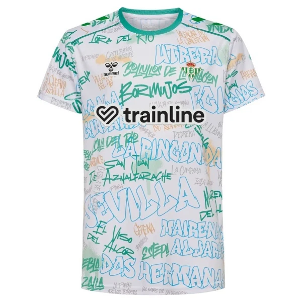 Maglia Real Betis Pre-Match Uomo 2025-26 Maglia Real Betis Pre-Match Uomo 2025-26