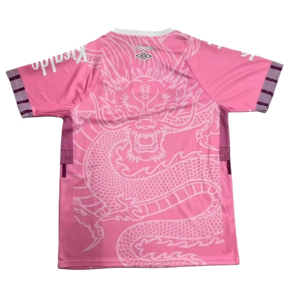 Maglia Santos FC Uomo 2025-26 Drago Rosa