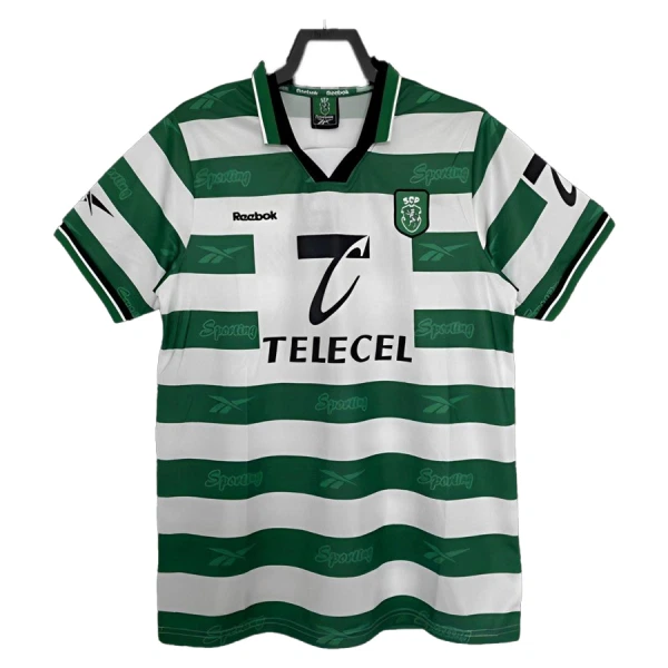 Maglia Sporting CP 1999-2000 Uomo Primo Maglia Sporting CP 1999-2000 Uomo Primo