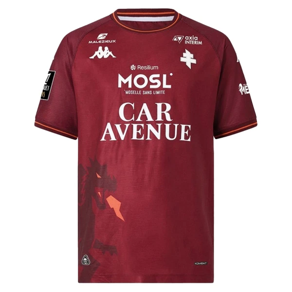 Maglia FC Metz Uomo Primo 2025-26 Maglia FC Metz Uomo Primo 2025-26