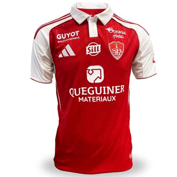 Maglia Stade Brestois Uomo Primo 2025-26 Maglia Stade Brestois Uomo Primo 2025-26