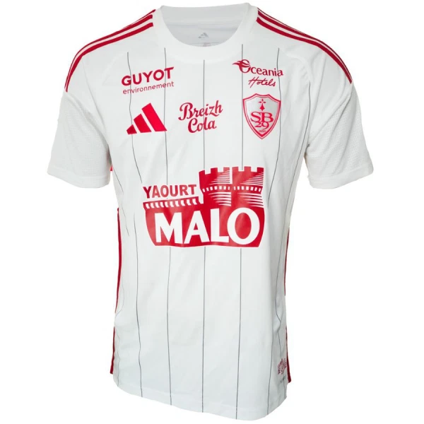 Maglia Stade Brestois Uomo Secondo 2025-26 Maglia Stade Brestois Uomo Secondo 2025-26