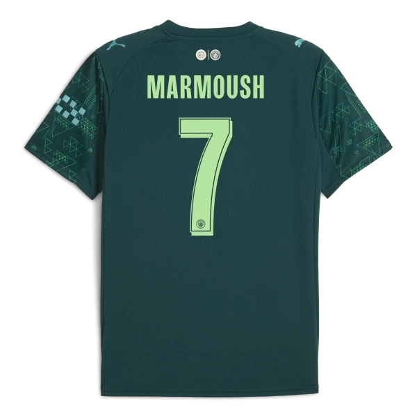 Maglia Manchester City Marmoush 7 Uomo 4th EA Sport 2025-26 Maglia Manchester City Marmoush 7 Uomo 4th EA Sport 2025-26