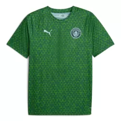 Maglia Manchester City Pre-Match Uomo 2025-26 Verde Maglia Manchester City Pre-Match Uomo 2025-26 Verde