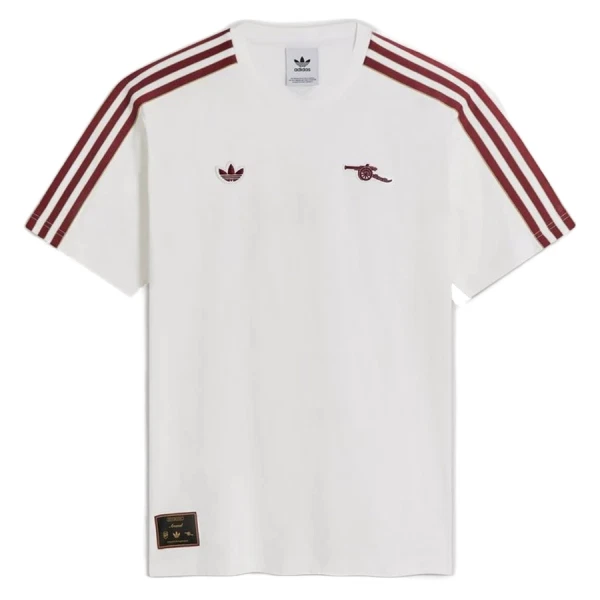Maglia Arsenal Terrace Icons Uomo 2025-26 Bianca Maglia Arsenal Terrace Icons Uomo 2025-26 Bianca
