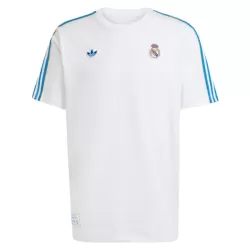Maglia Real Madrid Terrace Icons Uomo 2025-26 Bianca Maglia Real Madrid Terrace Icons Uomo 2025-26 Bianca