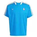 Maglia Real Madrid Terrace Icons Uomo 2025-26 Blu