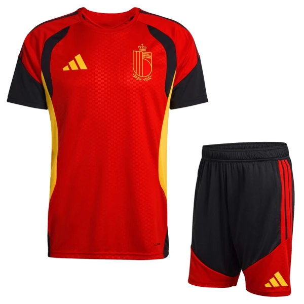 Belgio Maglia da Allenamento Bambino Mondiali 2026 Rossa